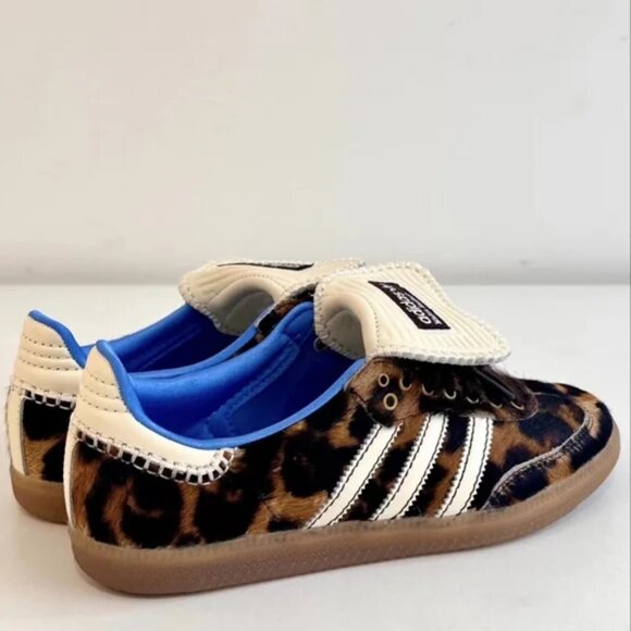 adidas x Wales Bonner Samba Pony Leopard - Picture 3 of 9